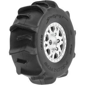 Pro-line Racing Dumont F/R Tires Mounted 12mm Hex Black Impulse 4 for Arrma Mojave Grom PRO1030910