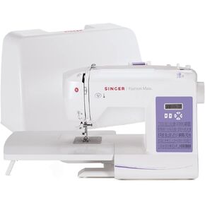 SINGER | 5560 Computerized Sewing Machine with Included Accessory Kit, Hard Cover & Extension Table, 203 Stitch Applications - Perfect for Beginners