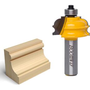 لقم توجيه القالب المعماري 1/2 بوصة قطع طحن الدرابزين عرقوب مصنوعة من 45 # شفرة سبائك كربيد التنغستن من الفولاذ الكربوني لأدوات الأعمال الخشبية in Kuwait