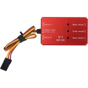 JP Hobby ER-120 Electric Retractable Landing Gear, 27x80x22mm/1.1x3.1x0.9in Alloy Electric Retractable Controller for Fixed Wing Aircraft RC Accessory (Controller)