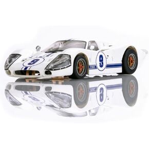 AFX 22078 Ford GT40 Mark IV #9 White HO Slot Car AFX22078 Mega G+