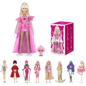 POP MART Barbie Style Icon Series Figures, Blind Box Figures, Random Design Action Figures Collectible Toys Home Decorations, Single Box