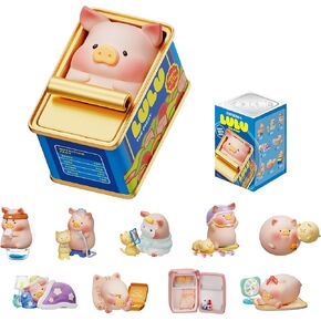 Lulu the Piggy Blind Box Torspures - Stay With You Series Blindbox Box Mystery Mystery Vompurines Townible Toysible Decorations Home Holid