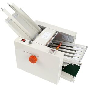 Paper Folding Machine Commercial Grade High Performance Digital Paper Folder Easy Operation Variable Speed Electronic Counter Maximum Linear Speed 262.5 Ft/Min