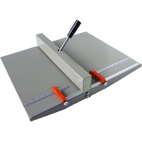 18Inch / 460mm Manual Creasing Scoring Machine with 2 Magnetic Blocks Scorer Creaser for Paper, Cardstock, Photos, Files, Invitations (A3 Size Compatible)