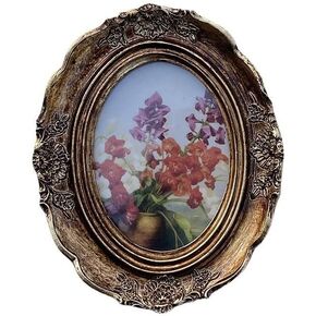 VPMQFL Rural Retro Resin Photo Frame Wall Decoration Literary Creative Mural