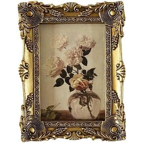 VPMQFL Resin Photo Frame Decorative Picture Frame Entrance American Table Photo Frame