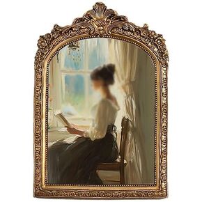 VPMQFL Retro Photo Frame Creative Display Table Resin Photo Frame Old Picture Frame Decoration(7in(12 * 17cm))