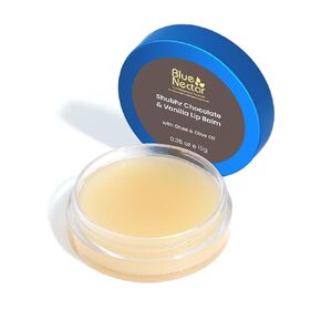 Blue Nectar Ayurvedic Orange Lip Balm with Organic Ghee & Natural Vitamin C for Dry Lips | Moisturizing Lip Gloss with Clean Ingredients (0.35 oz, 10 Herbs) in Kuwait