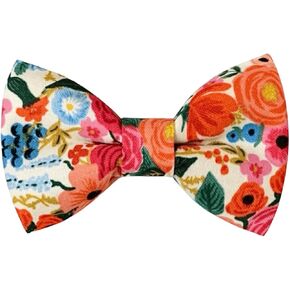 Detachable Dog Bow Tie, Slide-On Pet Bowtie for Collars, Stylish Durable Dog Lover Accessory Small, Medium & Large Dogs (Purple Seersucker, X-Large (5.5in Wide))