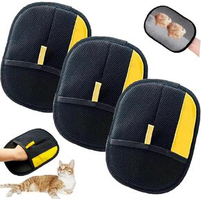 Rhino Ben Pet Hair Remover ، Tarifa Pets Hair Remover ، 2025 مزيل الشعر للحيوانات الأليفة ، قفازات إزالة شعر الحيوانات الأليفة الإلكتروستاتيكية ، مزيل الشعر للحيوانات الأليفة ، قفازات شعر الحيوانات الأليفة الإلكتروستاتيكية (3pcs)