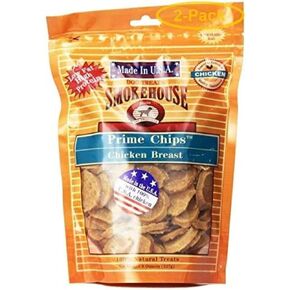 Usa Prime Chips Dog Treats Resealable Bag