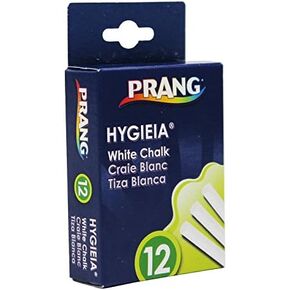 Dixon DIX31144BN Prang Hygieia Dustless Board Chalk, White, MultiPk 36 Boxes