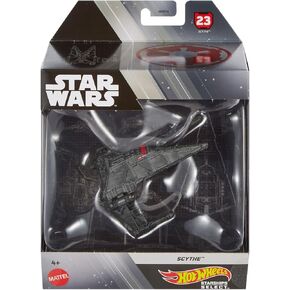 STAR WARS Hot Wheels Starships Select Premium Die-Cast Scythe Inspector Shuttle (HMH99)