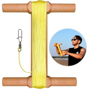 Large Kite Hand Launcher，656ft Kite String with Reel & Spool for Professional Outdoor Kite Flying，Sturdy and Durable Beach Kites for Outdoor Games & Activities