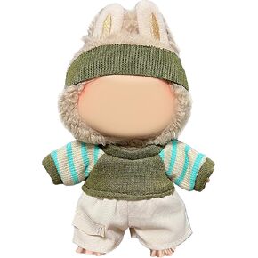 Doll Accessories Cute Clothes for 17cm Dolls (No Doll) Adorable Turtle Animal Style Outfits Suit for Doll Dress up Plush Dolls (Style 1)