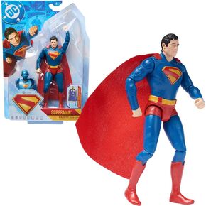 DC Comics, Superman 6-Inch Action Figure, Authentic Superman Movie Styling, Super Heroes Kids Toys for Boys and Girls Ages 4 and Up