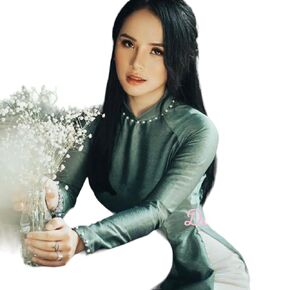 B7 4 colors Vân Gỗ silk Ao dai Vietnam No pants Vietnamese Traditional Ao Dai For Women, Vietnamese Dress For Women, Ao Dai Dress For Women ao dai Tet Lunar New Year (5XL, Blue)