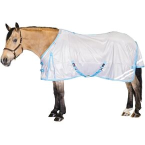 Schneiders Cooling Soft Interlock Mesh II Horse Fly Sheets | 300D Cooling Fabric | 80% UV Protection | SilverTek Lining | Reflective Stripes