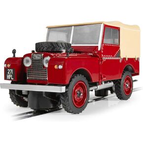 Scalextric C4493 Land Rover Series 1 - Poppy Red Slot Car