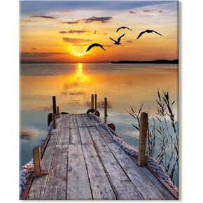 88iiAii Paint by Numbers kit for Adults Beginner, Landscape Painting Easy Kits - Adult Paint by Number Kits with 3 Brushes and Acrylic Gift Box(16X20 Inch)