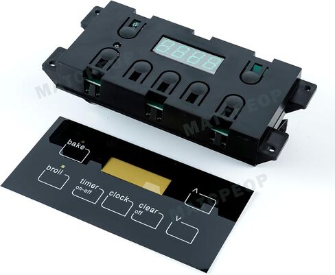 316455400 Oven Range Stove Clock Control Board 5304518660 Electric Range 7 Button Control Board Clock Replacement(Include Overlay) in Saudi Arabia