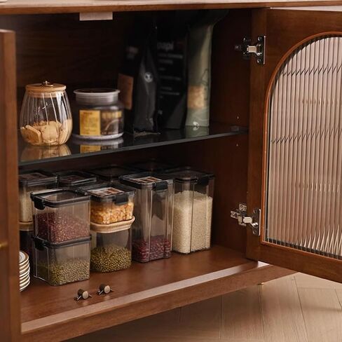 خزانة الجانبية Nordic Retro Solid Wood Dining Sideboard بسيطة المنزل مجلس الوزراء غرفة المعيش in Saudi Arabia