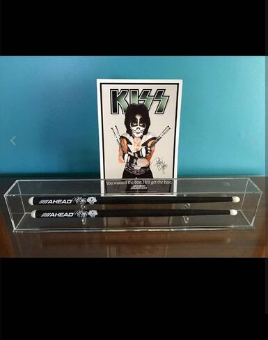 Drumstick Display Case Single Double Triple Quad Options (Double Drumstick Display Case) in Saudi Arabia
