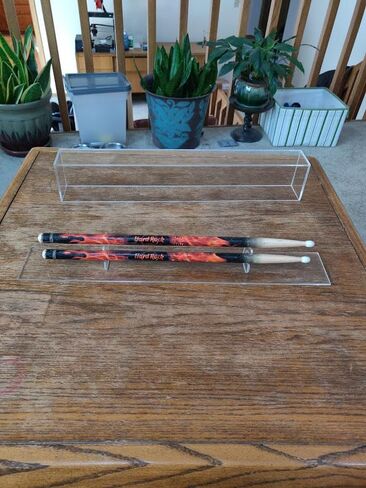Drumstick Display Case Single Double Triple Quad Options (Double Drumstick Display Case) in Saudi Arabia