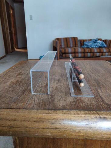 Drumstick Display Case Single Double Triple Quad Options (Double Drumstick Display Case) in Saudi Arabia