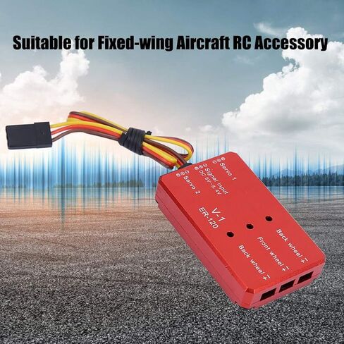JP Hobby ER-120 معدات الهبوط الكهربائية القابلة للسحب ، 27 × 80 × 22 مم/1.1x3.1x0.9 بويك وحدة تحكم كهربائية قابلة للسحب لسبائك الجمع الثابت (وحدة تحكم) in Kuwait