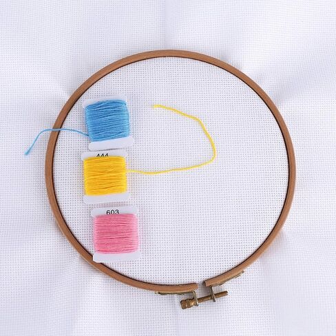 Aida Cloth 16 Count Cross Stitch Fabric ، 60 × 39 بوصة (16Ct ، Off White) in Kuwait