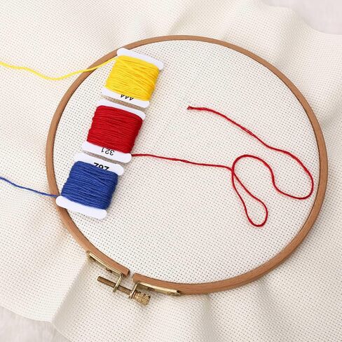 Aida Cloth 16 Count Cross Stitch Fabric ، 60 × 39 بوصة (16Ct ، Off White) in Kuwait