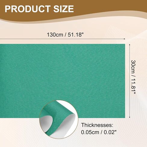 PATIKIL Book Binding Cloth, 51 x 11 Inches Book Cloth for Binding Repairing Fabric Surface Paper Backed Bookbinding Supplies, Dark Green in Saudi Arabia