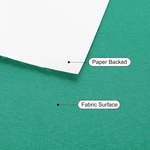 PATIKIL Book Binding Cloth, 51 x 11 Inches Book Cloth for Binding Repairing Fabric Surface Paper Backed Bookbinding Supplies, Dark Green in Saudi Arabia