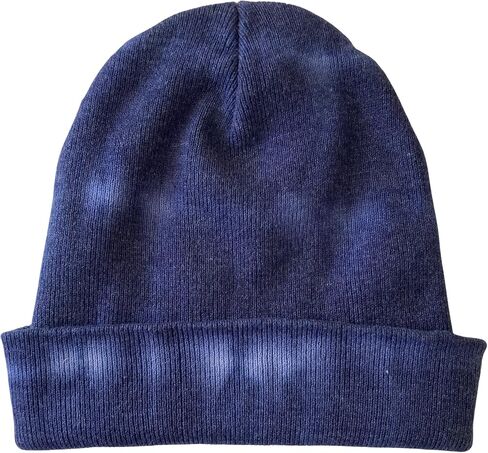 Shibori Indigo Tie Dye Beanie Hat, Men, Women, Teen in Saudi Arabia