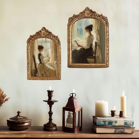 VPMQFL Retro Photo Frame Creative Display Table Resin Photo Frame Old Picture Frame Decoration(7in(12 * 17cm)) in Saudi Arabia