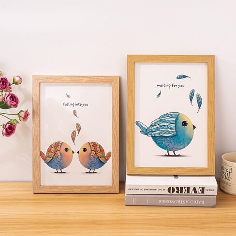 Wall Hanging Frame Puzzle Frame Frame Creative Decorative Picture Frame(D,8in(15 * 20cm)) in Saudi Arabia