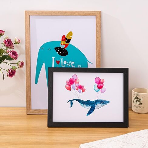 Wall Hanging Frame Puzzle Frame Frame Creative Decorative Picture Frame(D,8in(15 * 20cm)) in Saudi Arabia