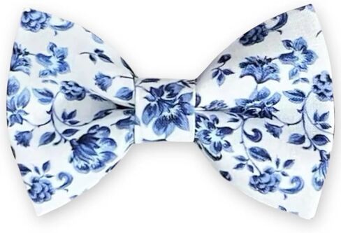 ربطة عنق القوس الكلاب القابلة للفصل ، شريحة على pet bowtie للأيبار ، ملحقات عشاق الكلاب الأنيقة الصغيرة ، الكلاب الصغيرة والكبيرة (الأرجواني seersucker ، x-large (5.5in)) in Kuwait