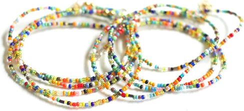 Africa waist beads, African waist beads for women, Belly chain, African jewelry, Body jewelry, African waist beads for her, 36inches waist beads, one Strands waist beads, Gift for girlfriend, Gifts in Saudi Arabia