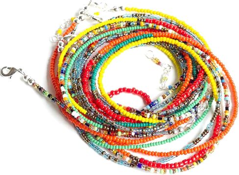 Africa waist beads, African waist beads for women, Belly chain, African jewelry, Body jewelry, African waist beads for her, 36inches waist beads, one Strands waist beads, Gift for girlfriend, Gifts in Saudi Arabia