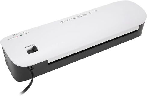 Keenso Professional 9in Hot Cold Laminator Fast Preheat ABS Anti Jam Laminating Machine for Office Business Card Poster (US Plug 100‑120V) in Saudi Arabia