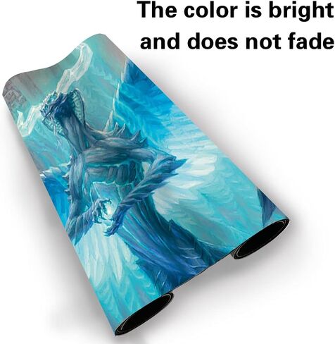 Board Game TCG Playmat Table Mats Games Size 60X35 cm Mousepad Compatible for MTG RPG CCG Trading Card Game Play mats (SLIVERS-Playing-Poker) in Saudi Arabia
