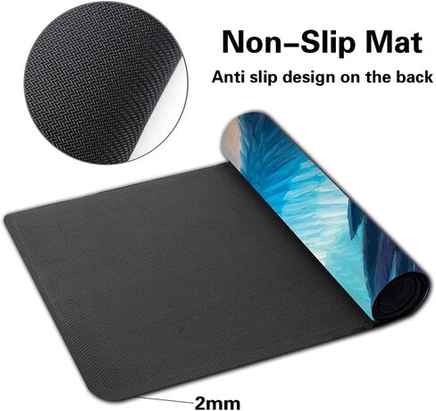 Board Game TCG Playmat Table Mats Games Size 60X35 cm Mousepad Compatible for MTG RPG CCG Trading Card Game Play mats (SLIVERS-Playing-Poker) in Saudi Arabia