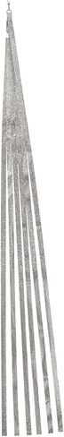 In the Breeze Silver Sparkle Tails,0.75" W x 60" H,3125 in Saudi Arabia