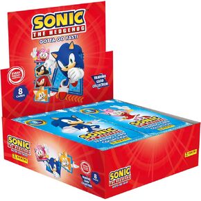 PANINI Sonic The Hedgehog Classic Trading Cards Box of 18 Sleeves