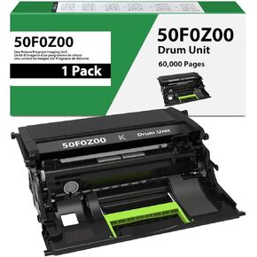 50F0Z00 Drum Unit Compatible for Lexmark 50F0Z00 50F0Z0G 500Z 500ZG Imaging Unit for MS310d MS410d MS310dn MS410dn MS415dn MS510dn MX310dn MX410de MX510de MX511dte Printer