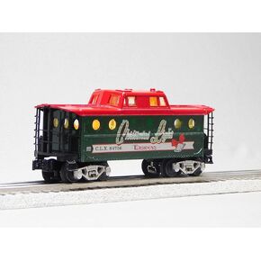 عيد الميلاد ضوء إكسبريس مضيئة O Gauge Train Caboose