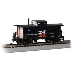 Bachmann Trains - Northeast Steel Caboose - New Haven #C-701 (McGinnis Scheme) - HO Scale